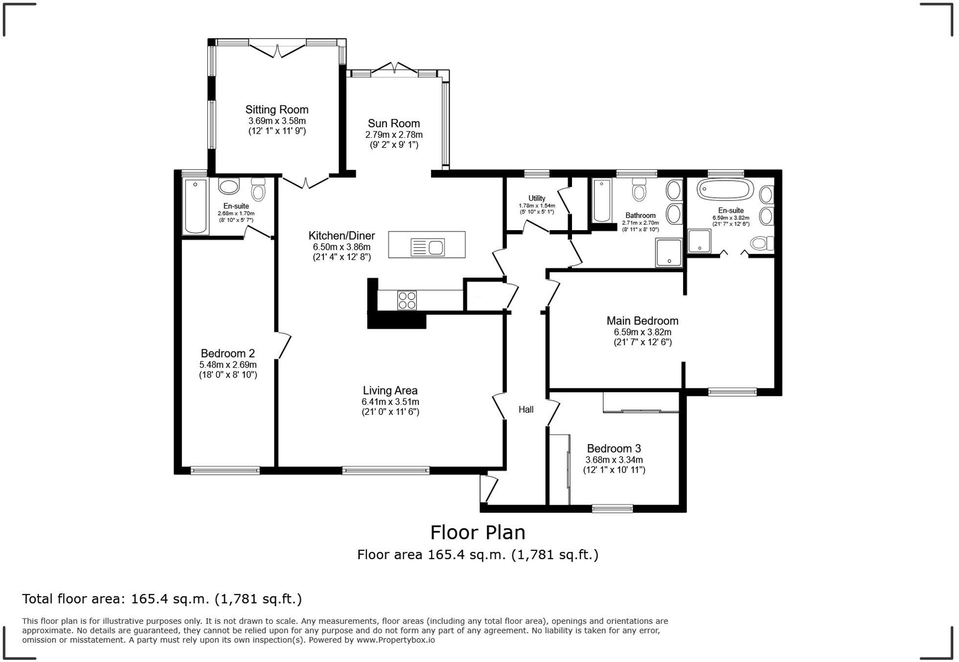 Intake Lane, Barnsley, S75 floorplan