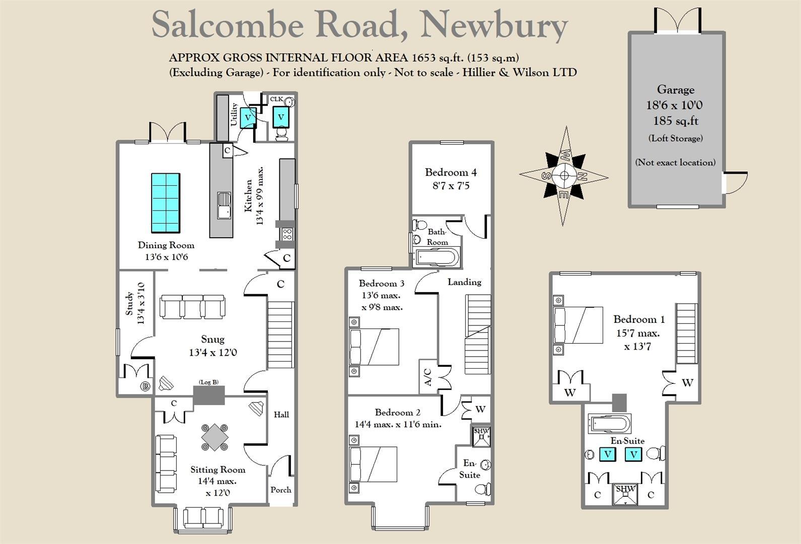 Salcombe Road, Newbury floorplan