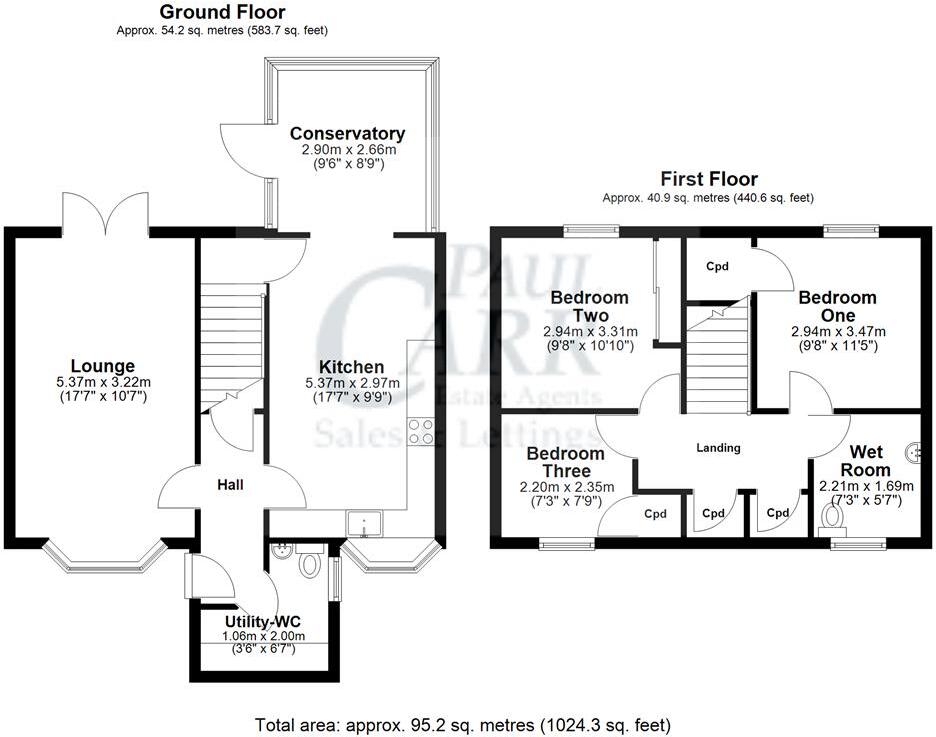 Warren Close, Rawnsley floorplan
