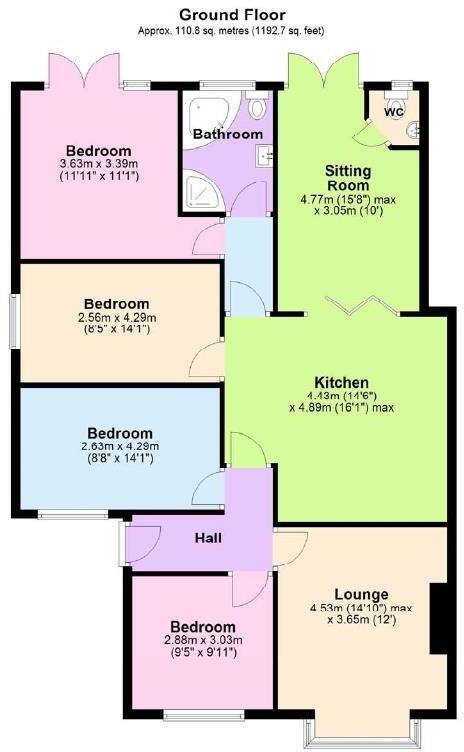 Richmond Road, Failsworth, Manchester floorplan