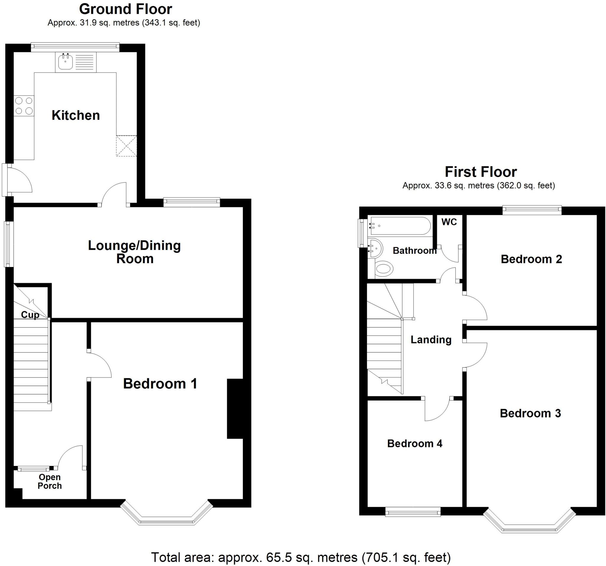 County Road, Ormskirk floorplan
