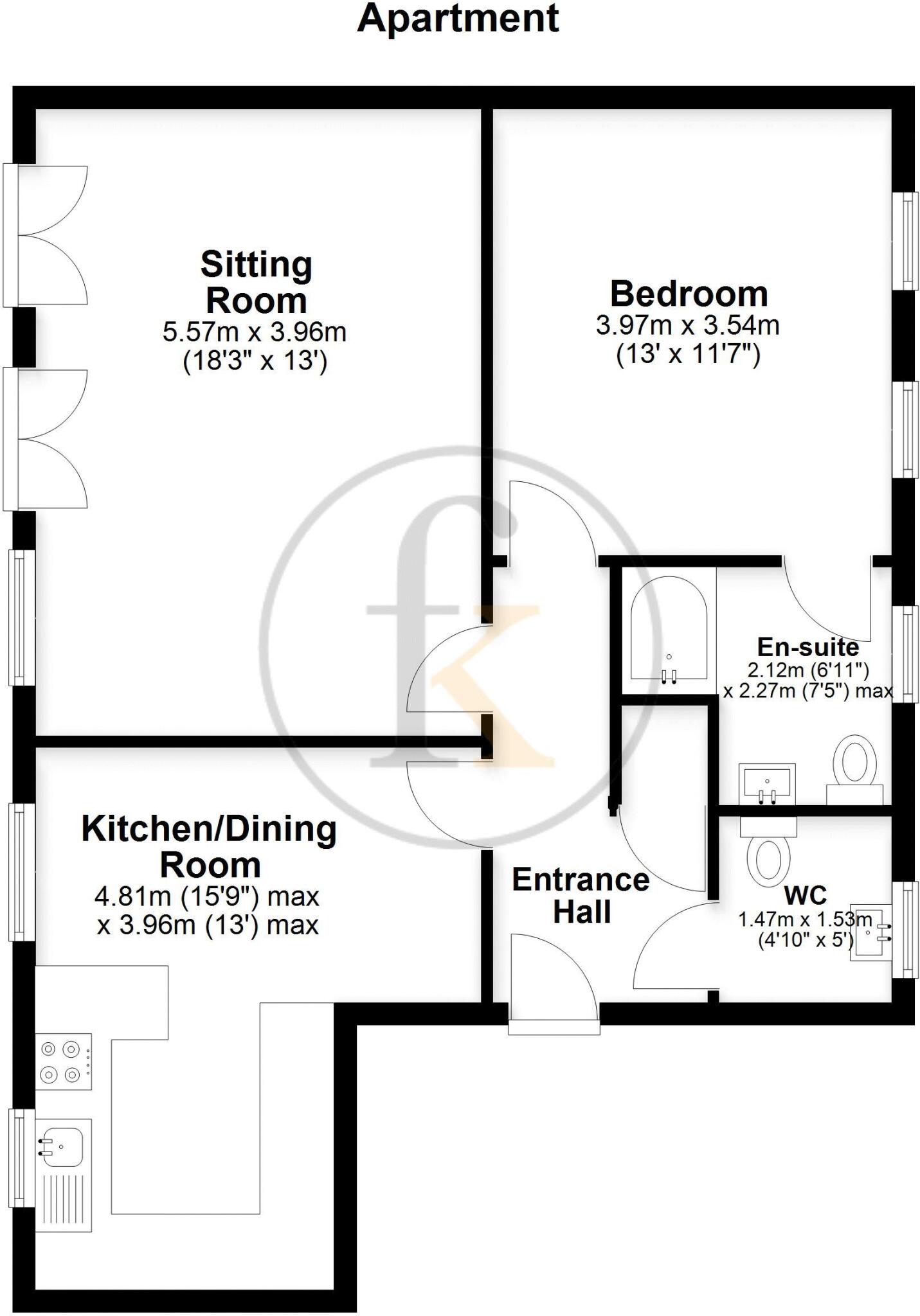 Camber Place, Portsmouth floorplan