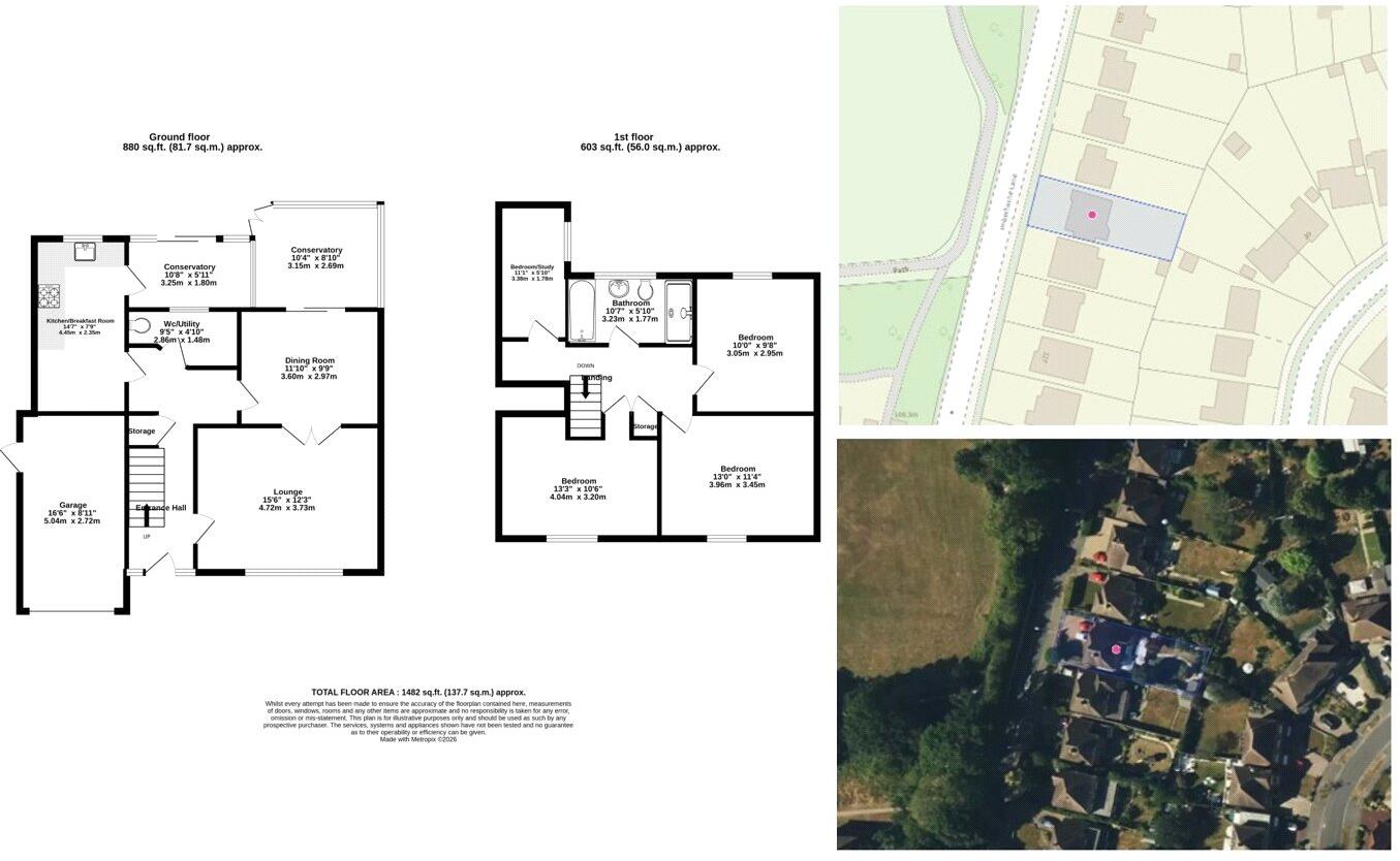 Imberhorne Lane, East Grinstead, West Sussex, RH19 floorplan