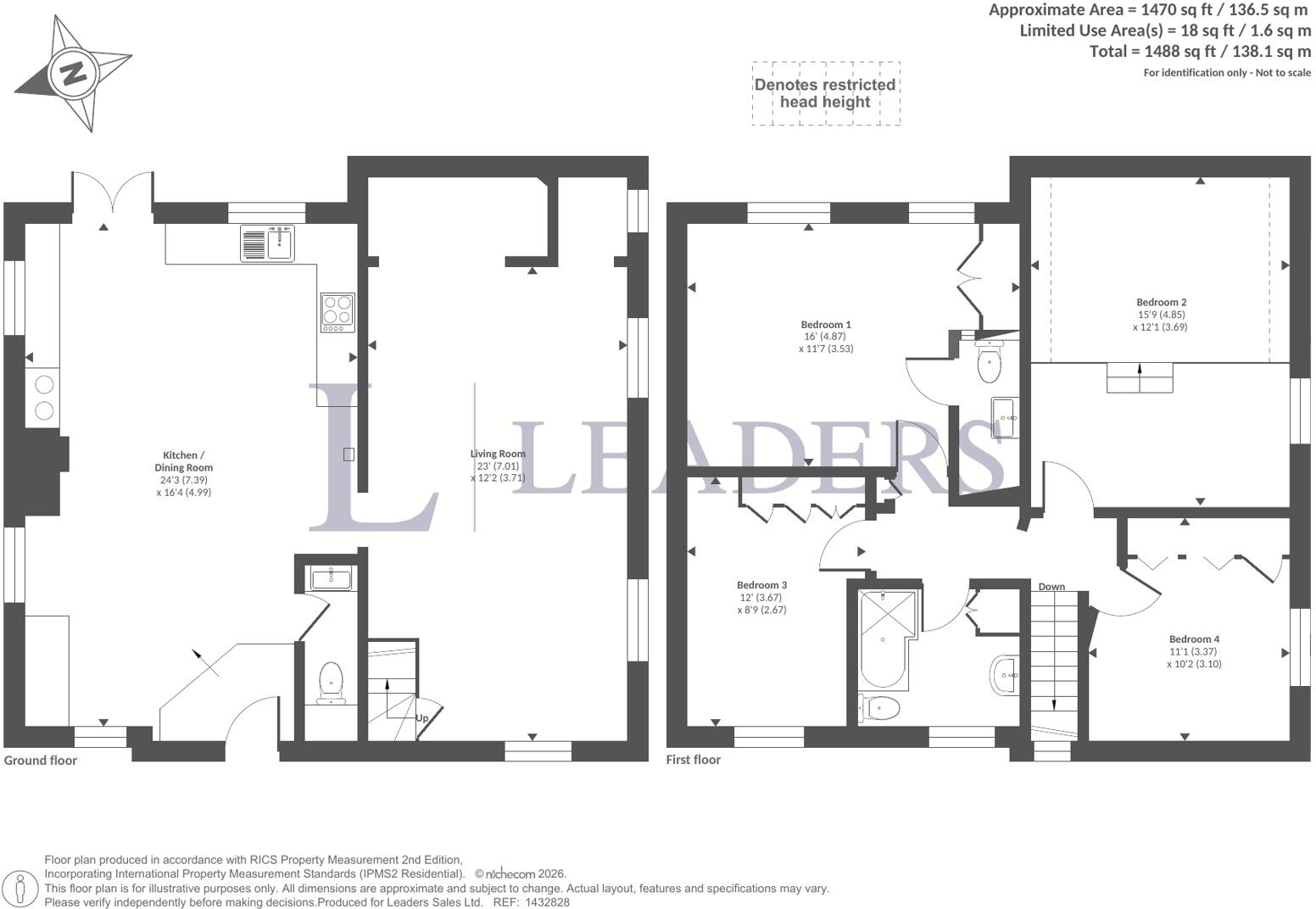 Clay Lane, Chichester, West Sussex floorplan