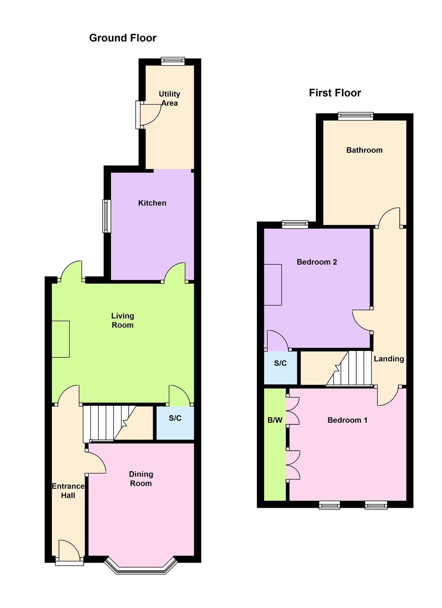 Newcombe Street, Market Harborough floorplan