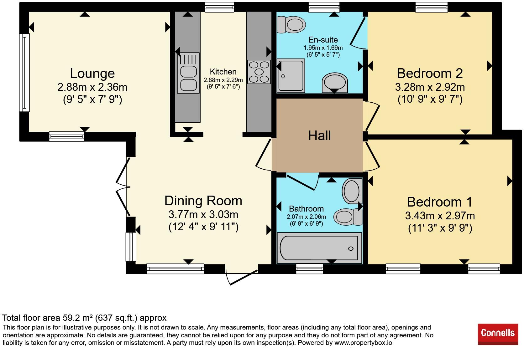 Earls Ditton Lane, Hopton Wafers, Kidderminster floorplan