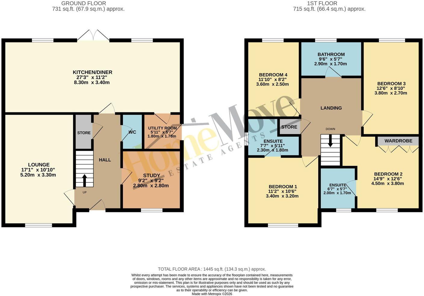 Upper Oaks Drive, Great Glen, Leicestershire, LE8 9HN floorplan