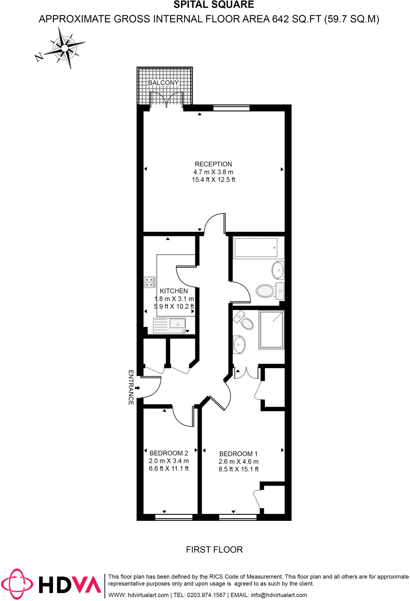 Spital Square, London, E1 floorplan