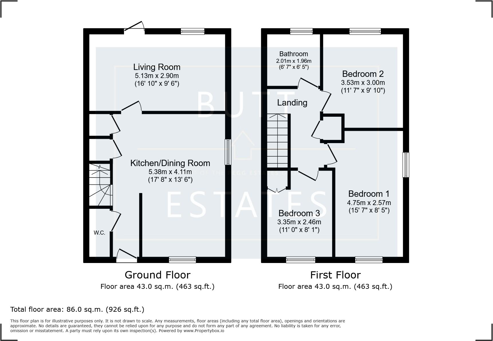 Brooks Warren, Exeter floorplan