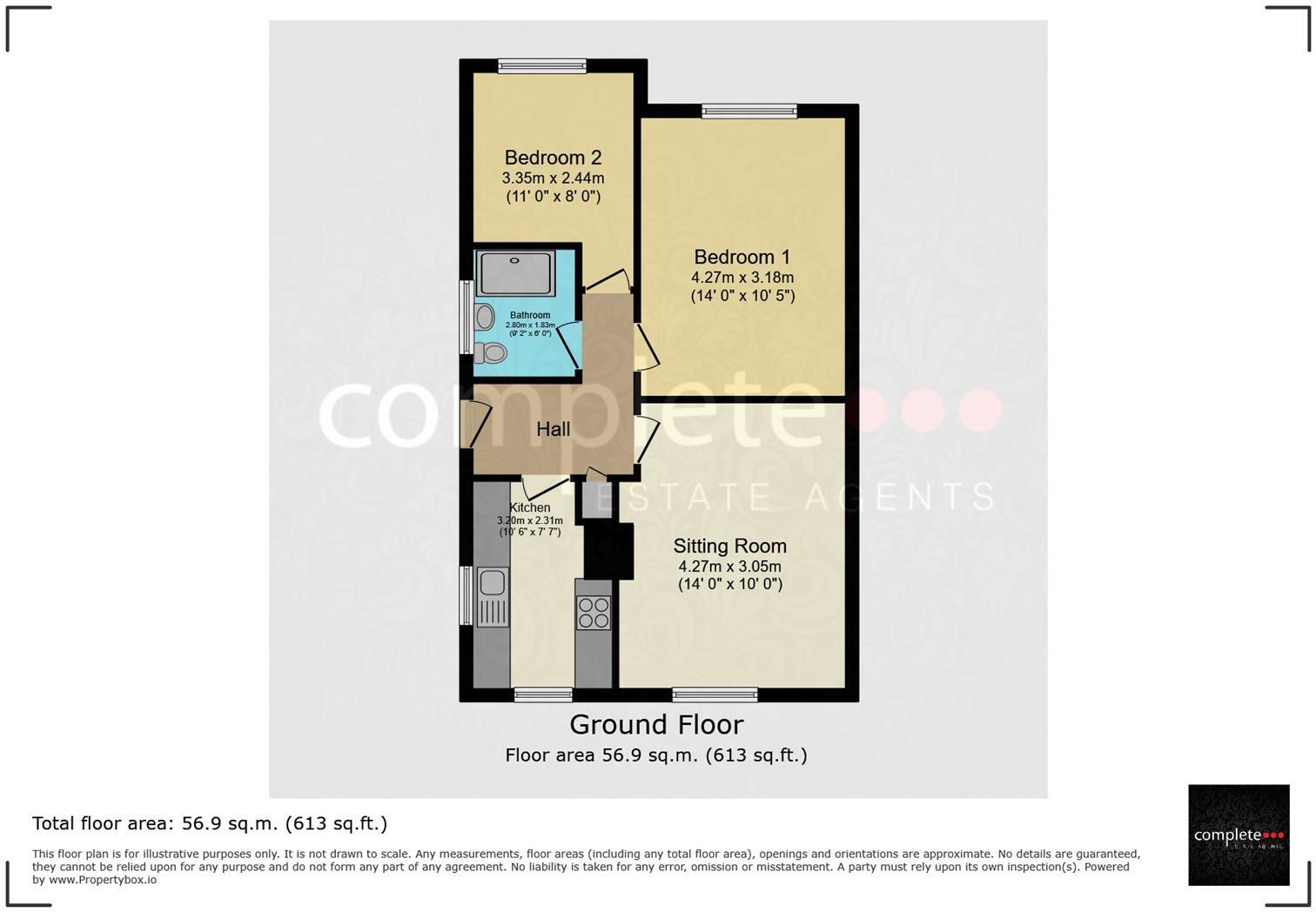 Beatty Drive, Rugby floorplan