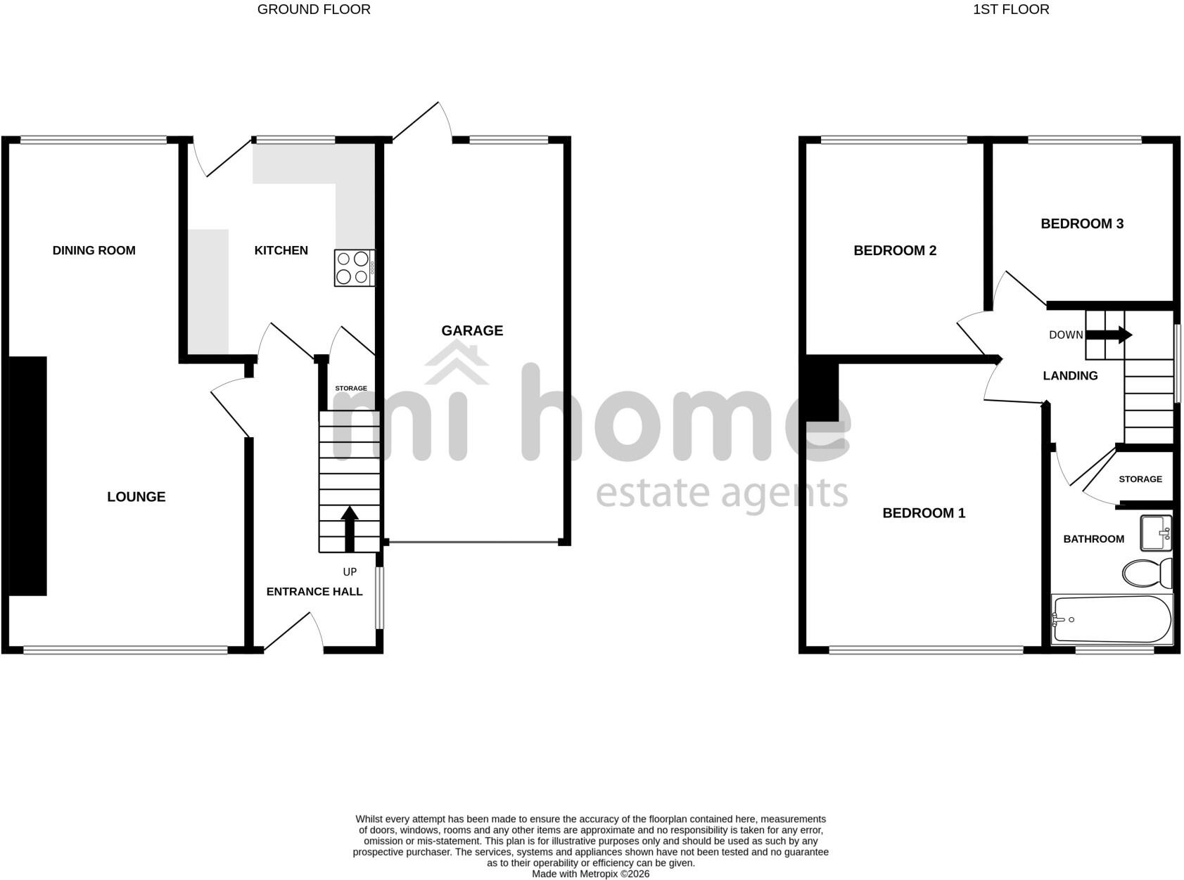 Hornby Drive, Newton, Preston, PR4 floorplan