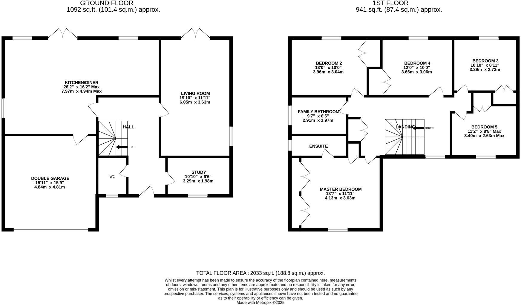 Sawyers Rise, Ashleworth floorplan
