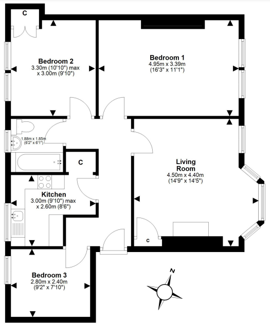 Craighouse Park, Edinburgh, Midlothian, EH10 floorplan