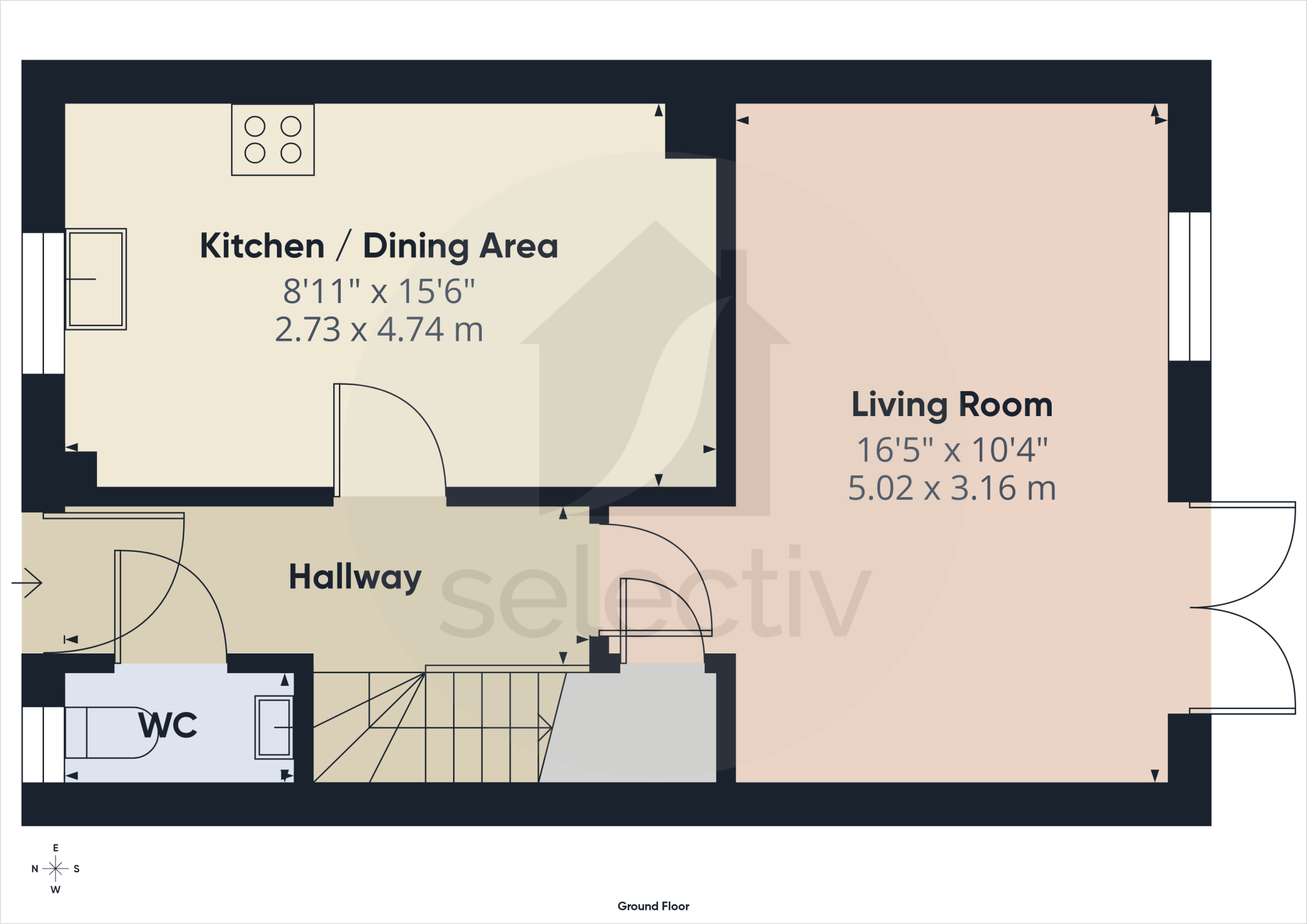 Honeysuckle Gardens, Redcar, North Yorkshire floorplan
