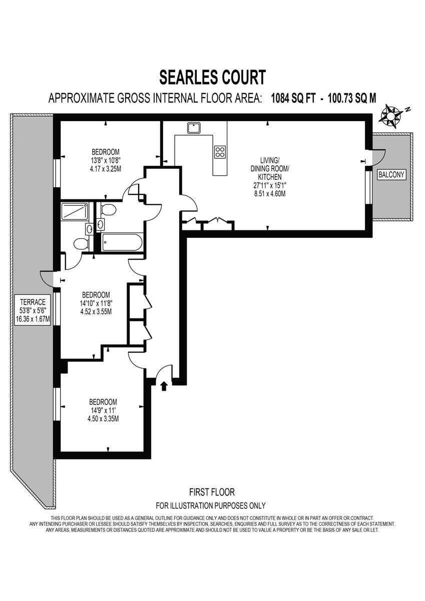 Rolfe Terrace, Woolwich floorplan