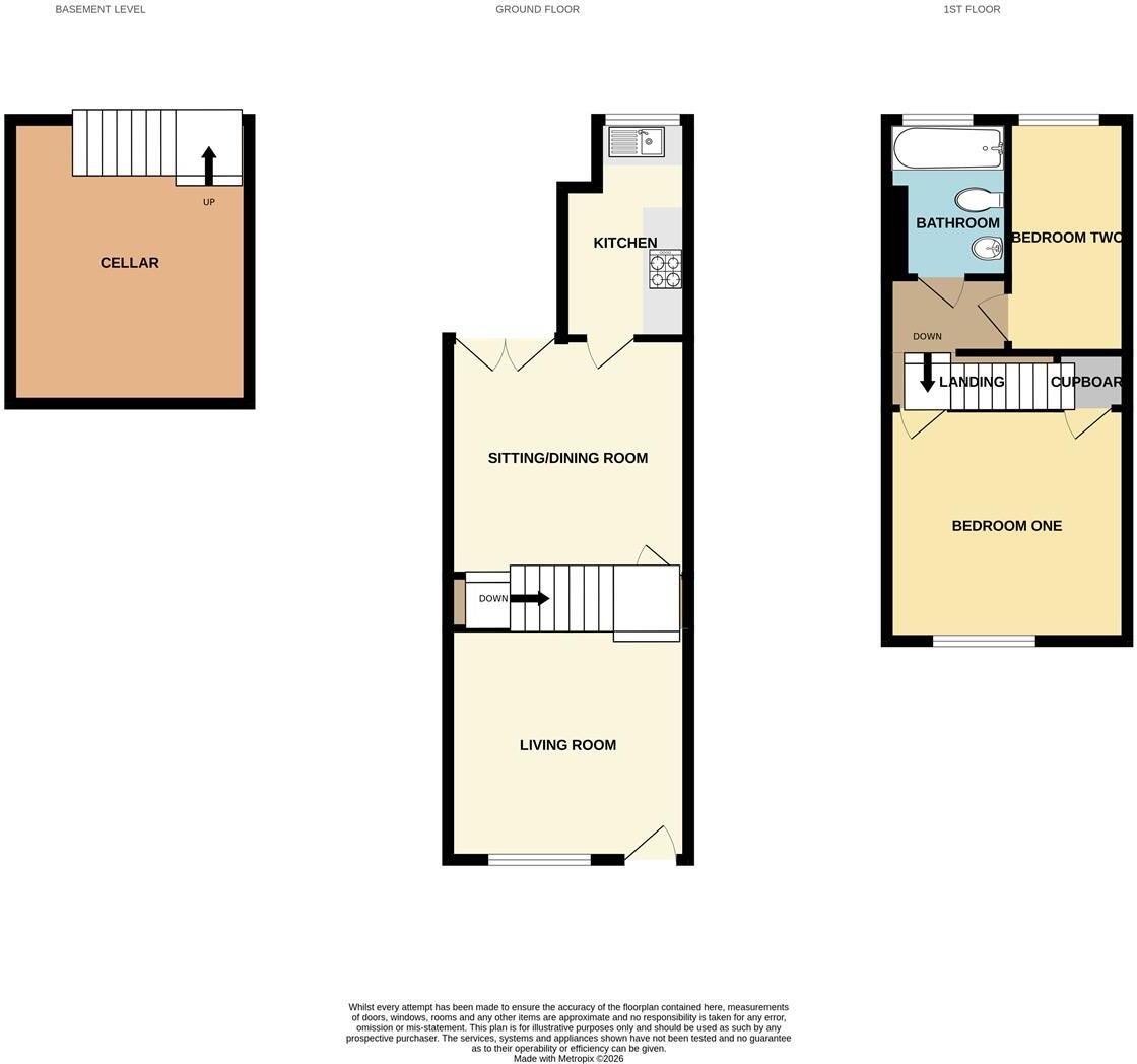 Freemantle Street, Stockport floorplan