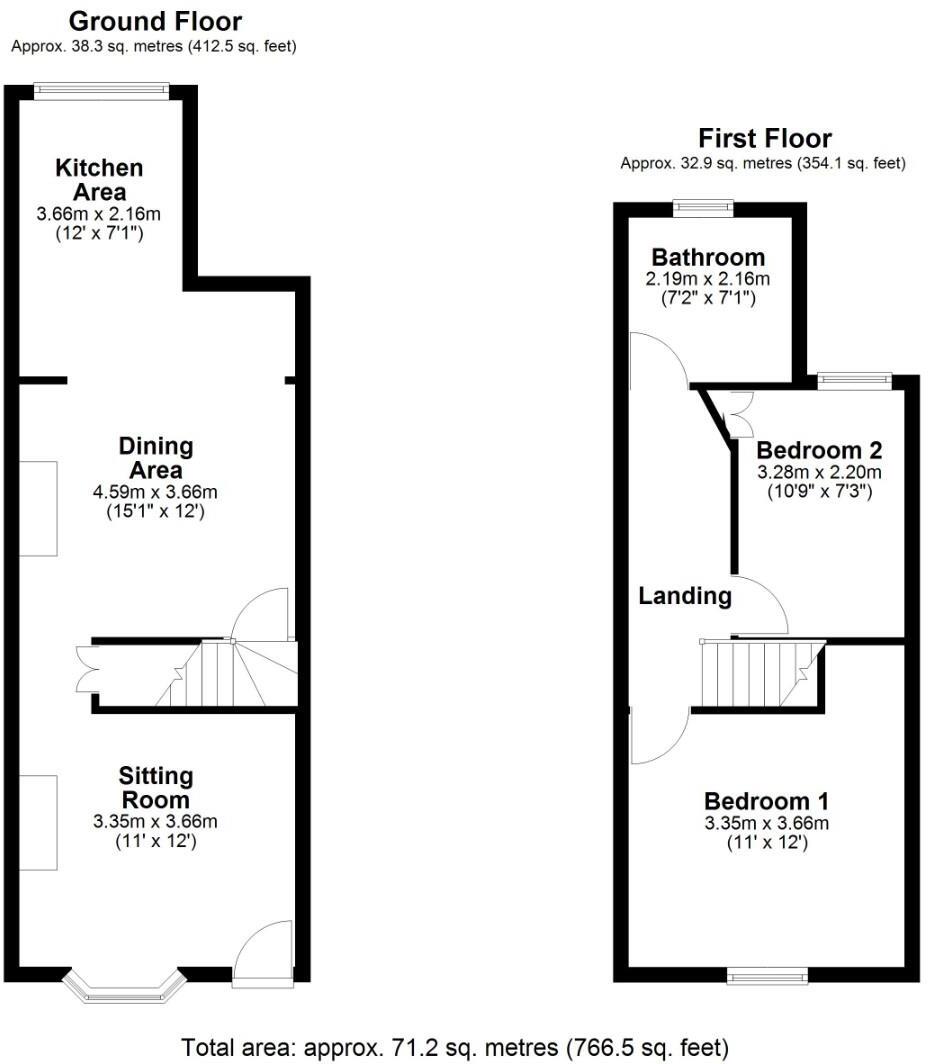 Recreation Road, Haverhill floorplan