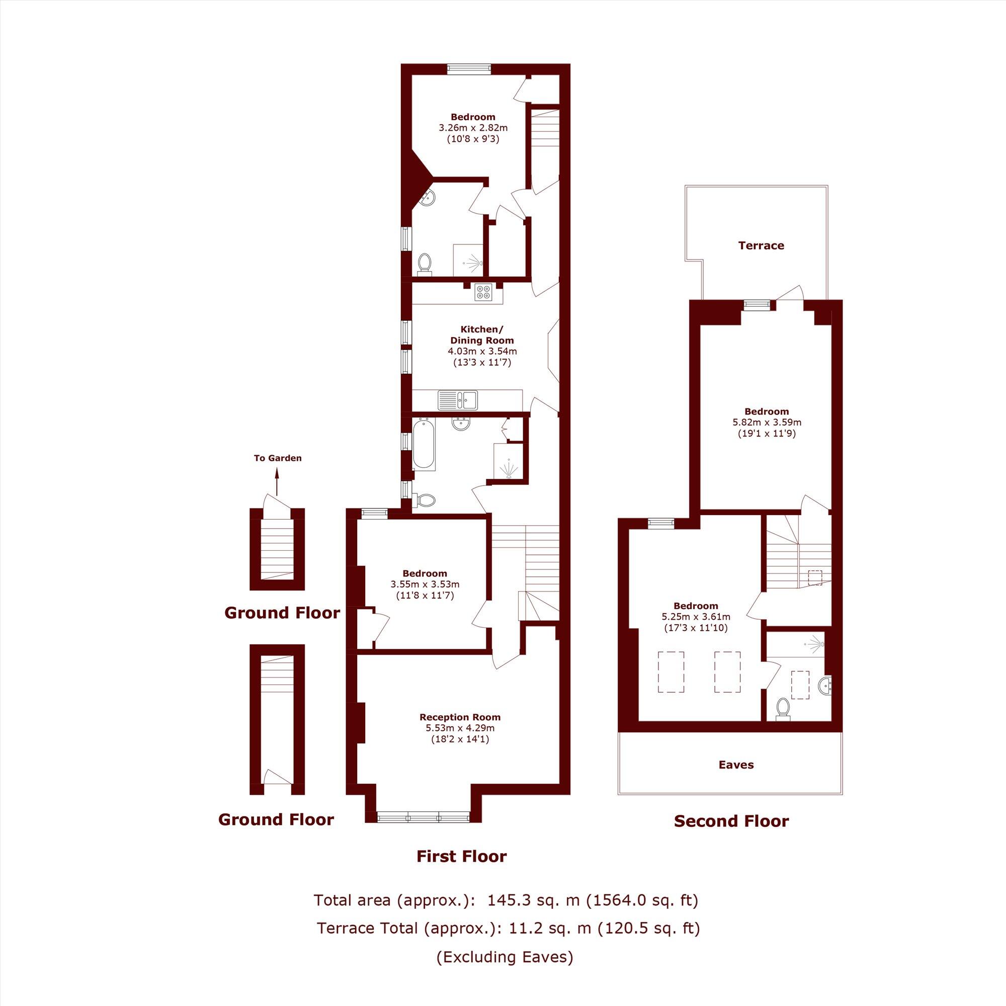 Dagnan Road, Balham floorplan