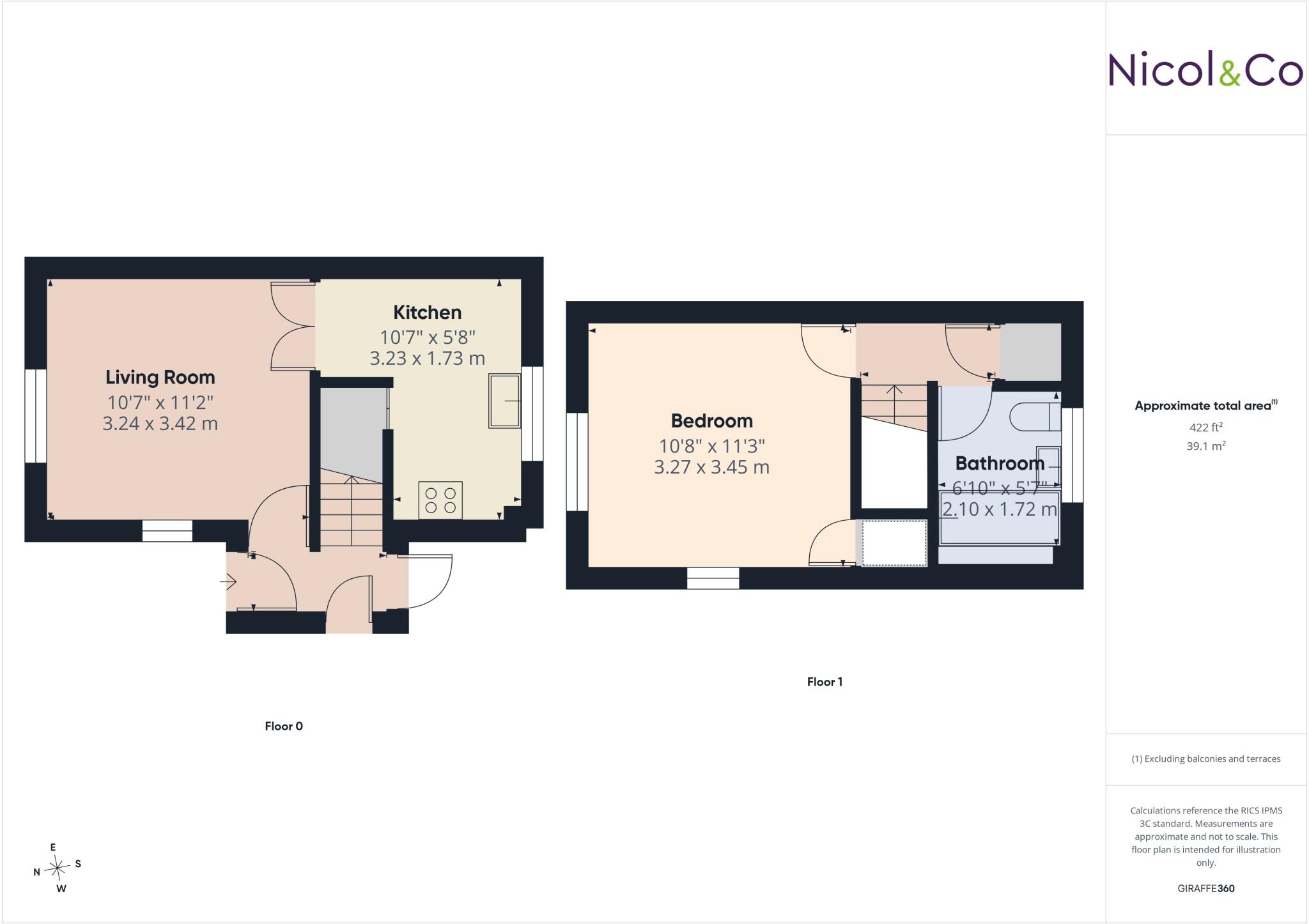 Conisborough, Worcester, Worcestershire, WR4 floorplan
