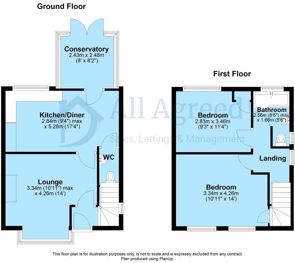 Riber Avenue, Somercotes floorplan