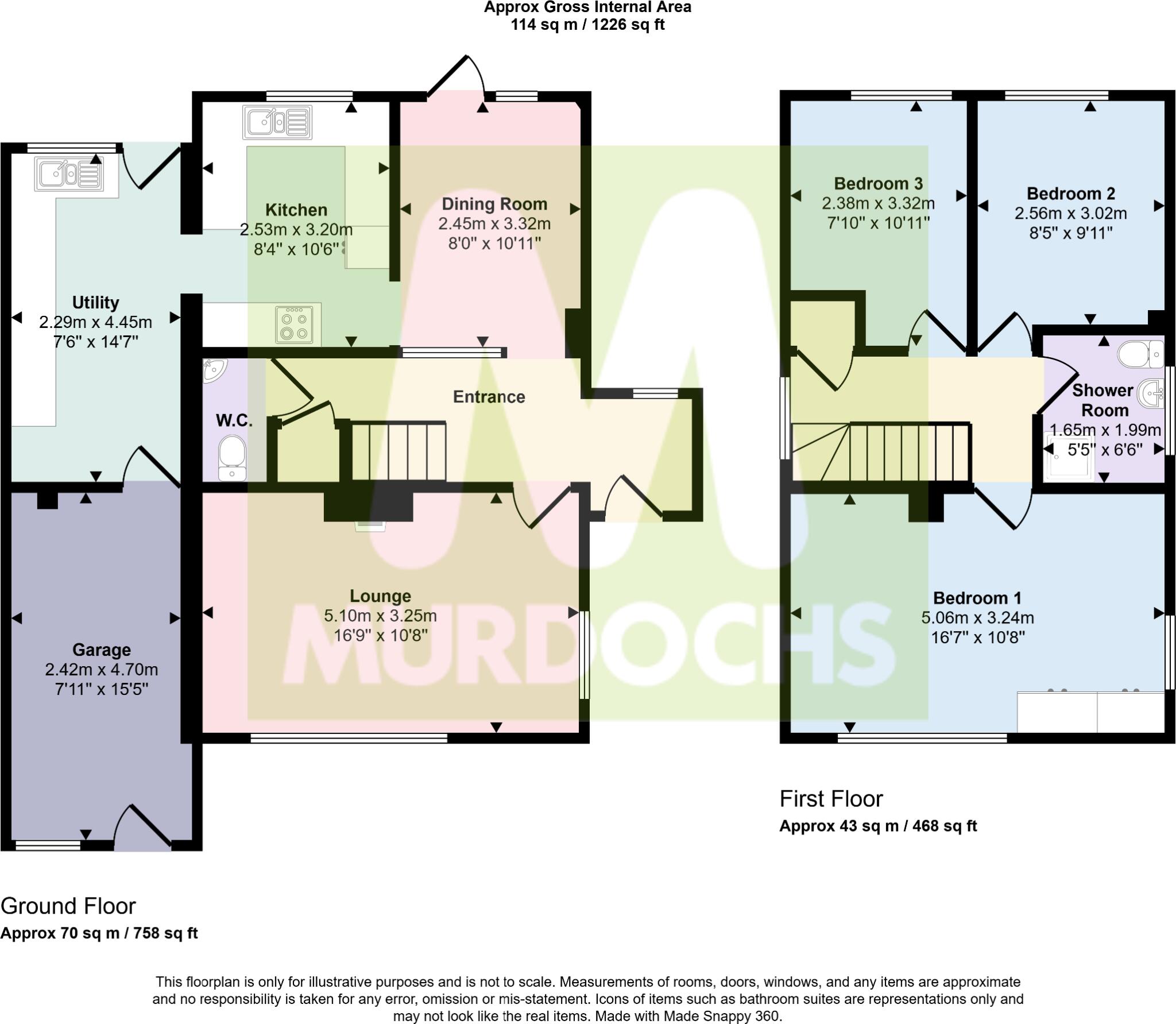 Rainsford Road, Stansted floorplan