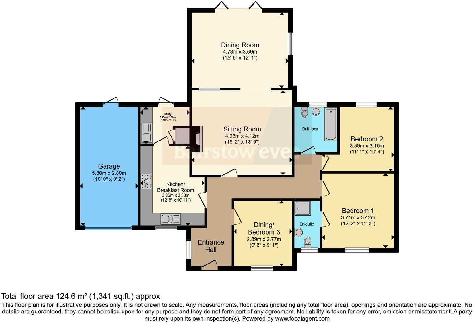 Pembroke Place, Sudbury, Suffolk, CO10 floorplan