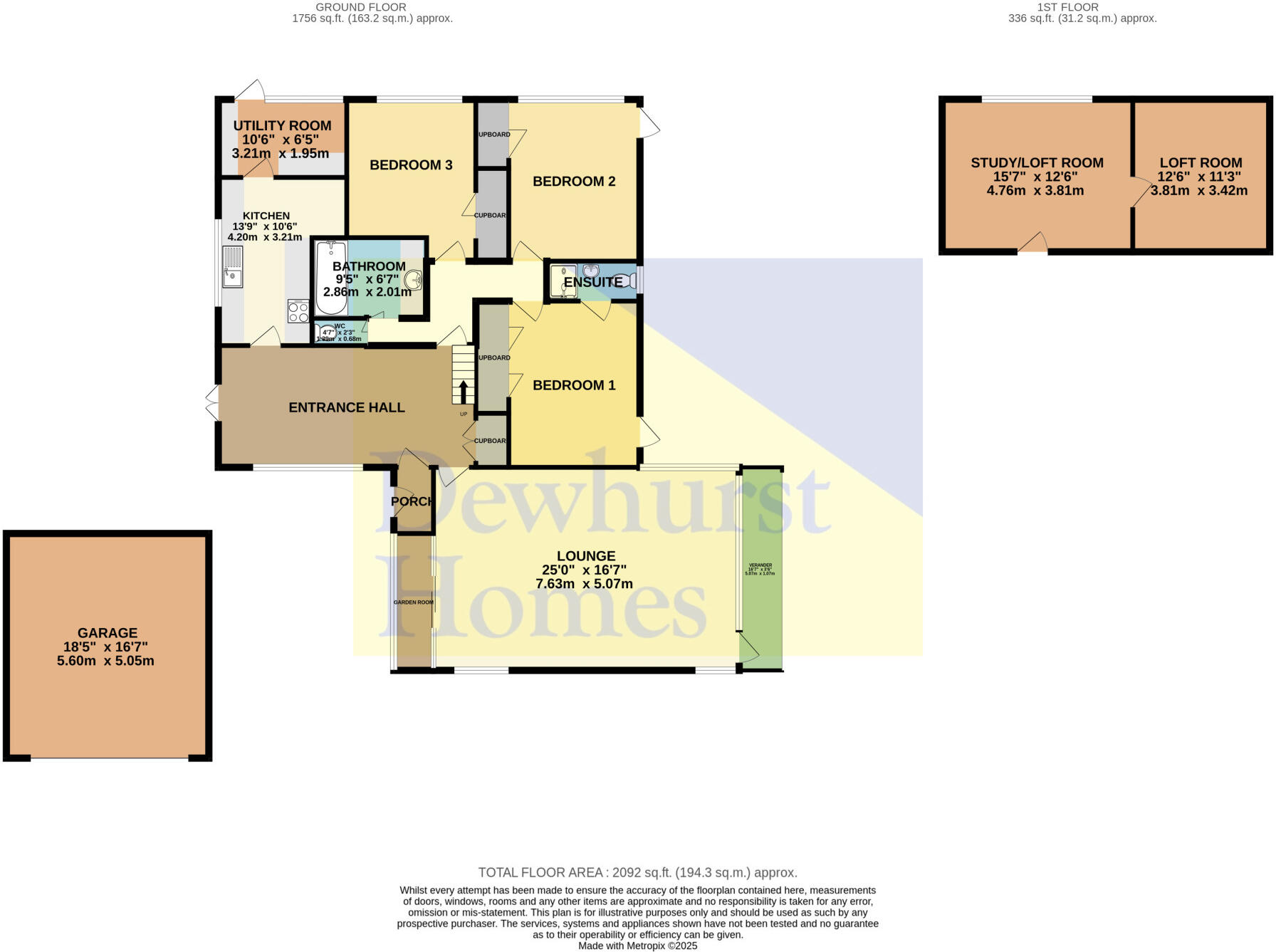 Cartford Lane, Cartford, Preston, PR3 floorplan