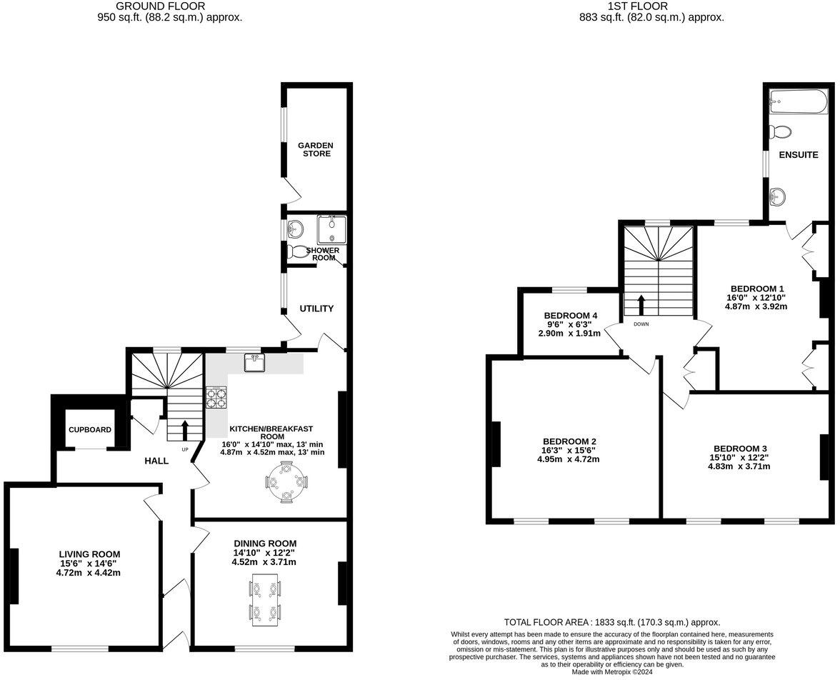 Main Street, Hensingham, Whitehaven, CA28 floorplan