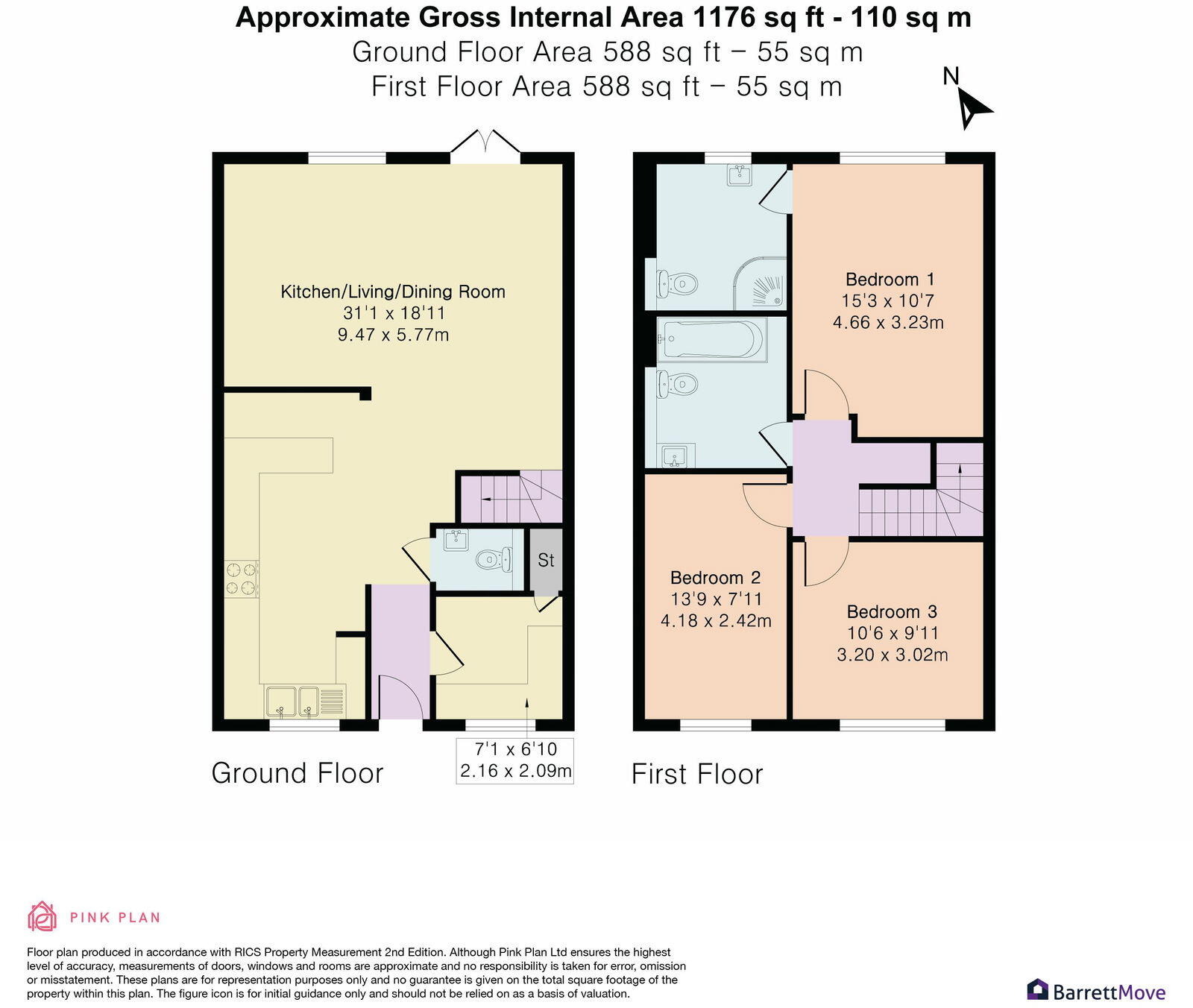Kingsley Drive, Marlow, SL7 3QR floorplan