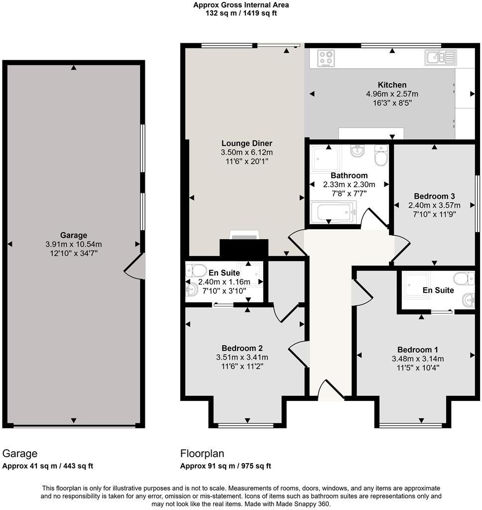 Rothbury Road, Longframlington, Morpeth floorplan