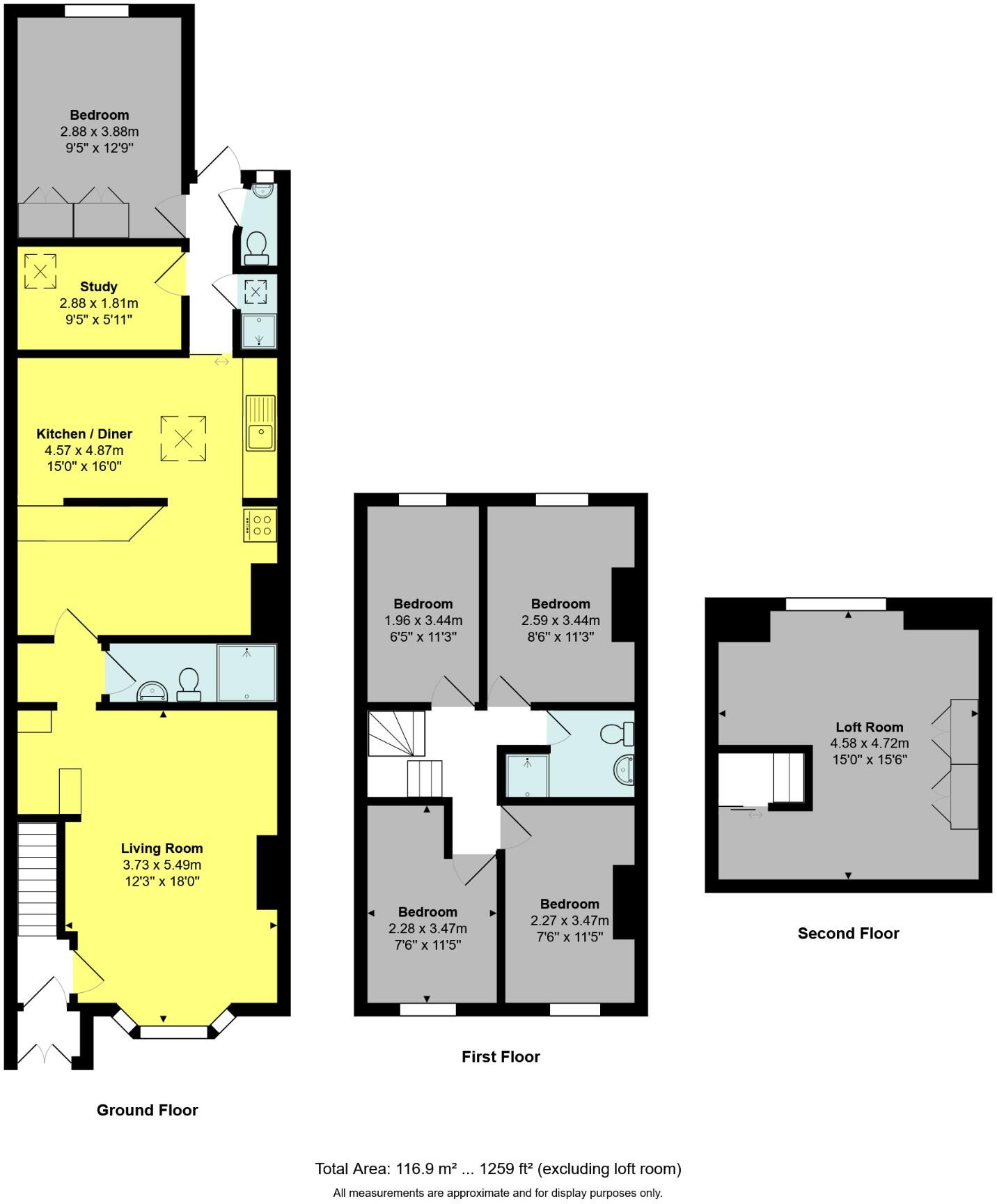 Locksbrook Road, Bath, Somerset, BA1 floorplan