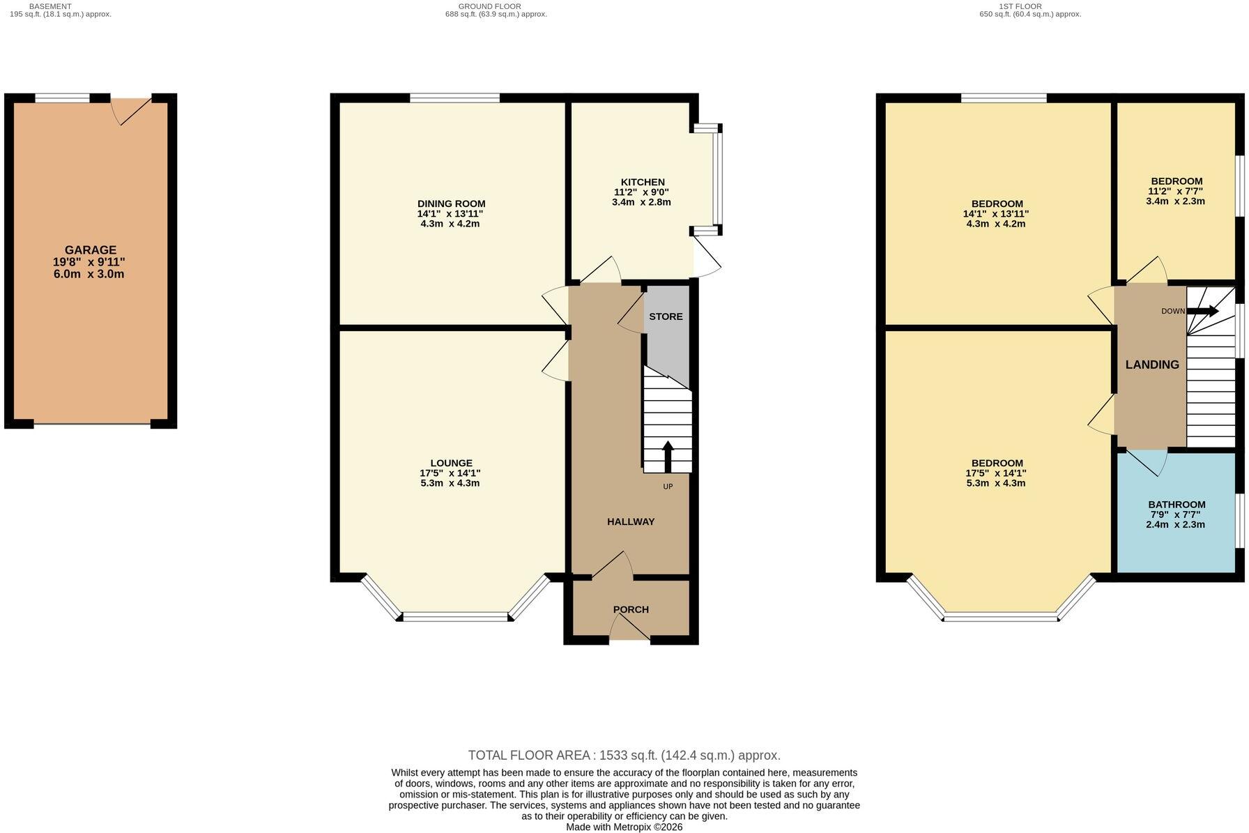 Mather Road, Walmersley, Bury, BL9 6QU floorplan