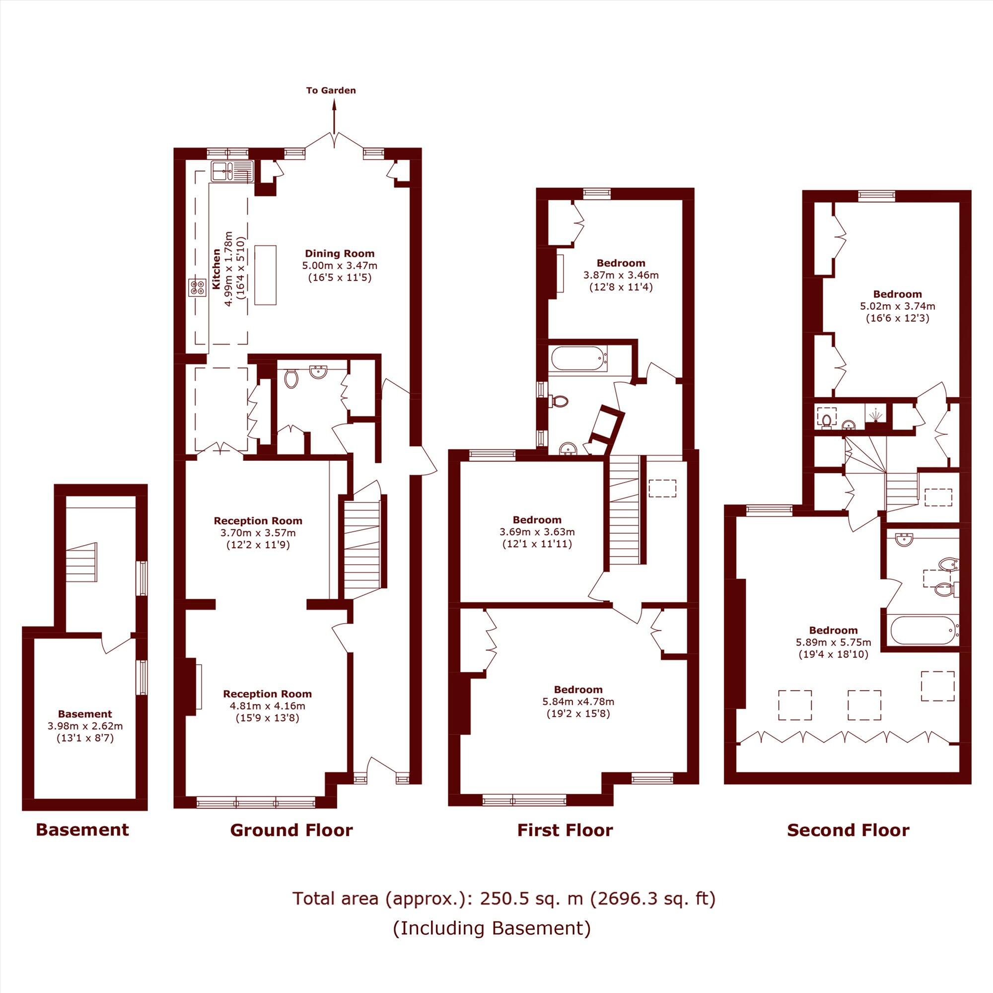 Ravenslea Road, Balham floorplan