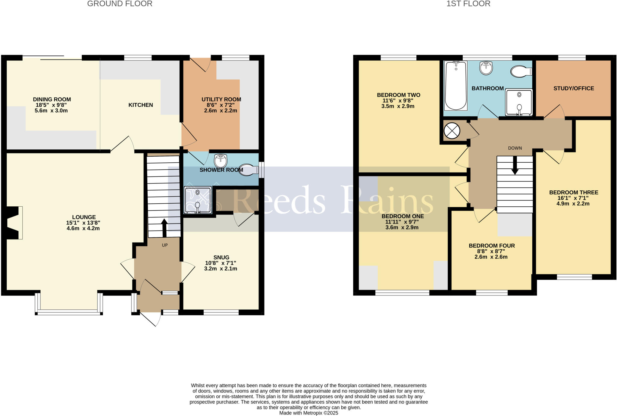 Hamilton Road, Evesham, Worcestershire, WR11 floorplan