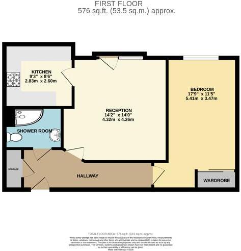Osbourne Lodge, Westbourne floorplan