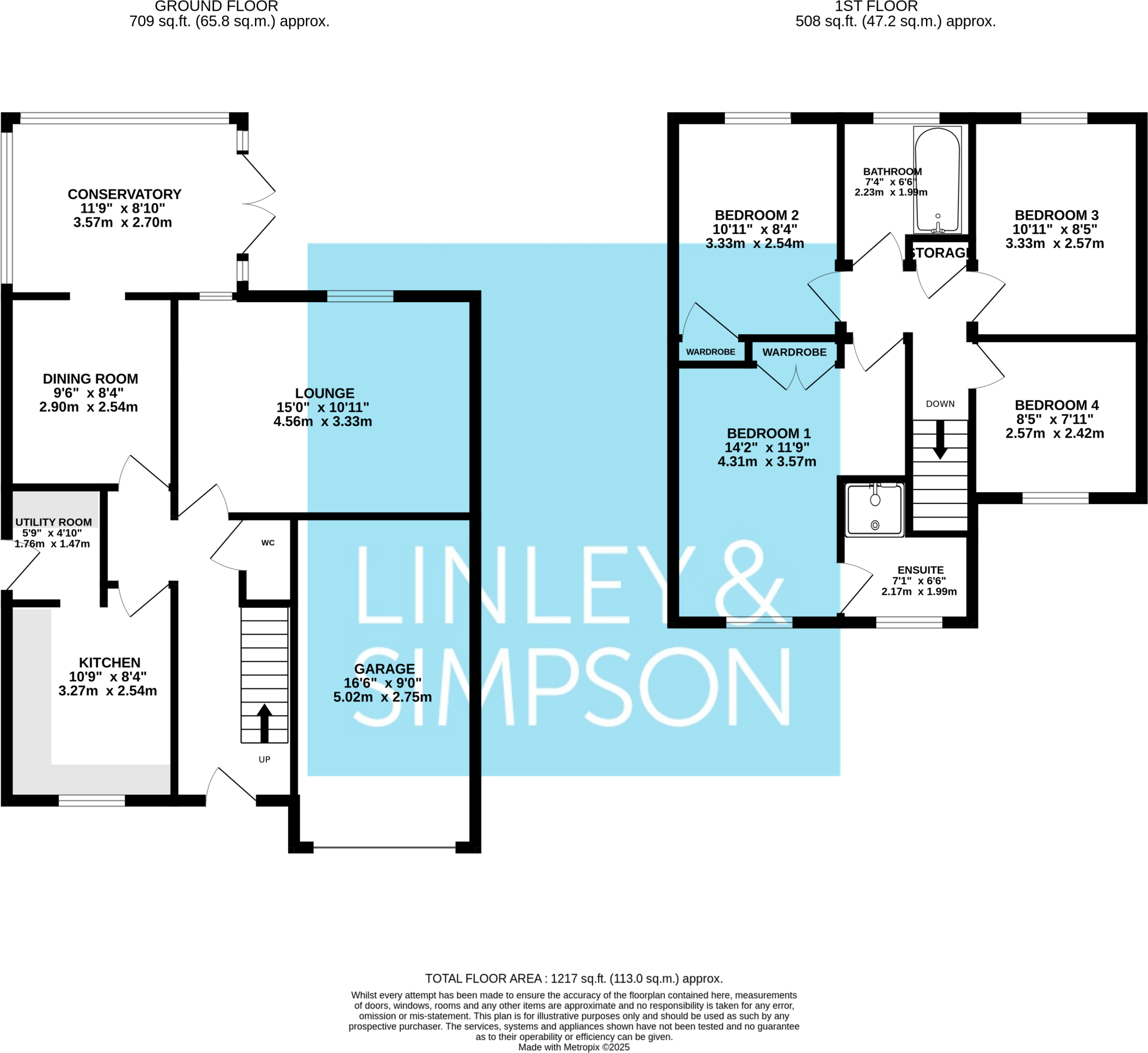 Helston Grove, Honley, Holmfirth, West Yorkshire, HD9 floorplan