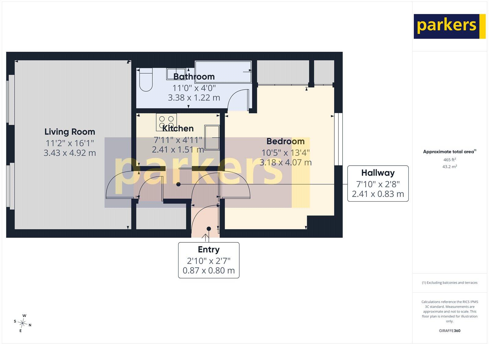Albion Terrace, London Road, Reading, Berkshire, RG1 floorplan
