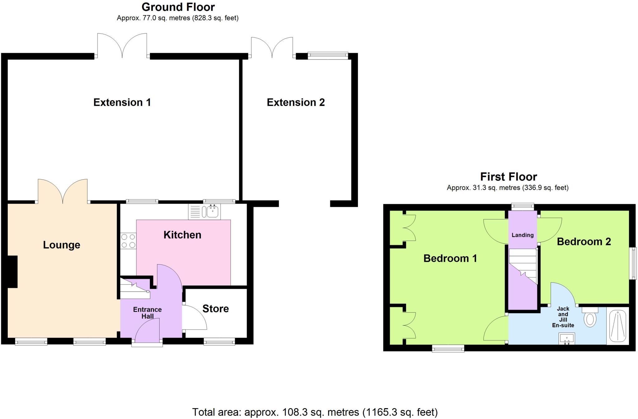Park View, Maltby, Rotherham, South Yorkshire, S66 floorplan