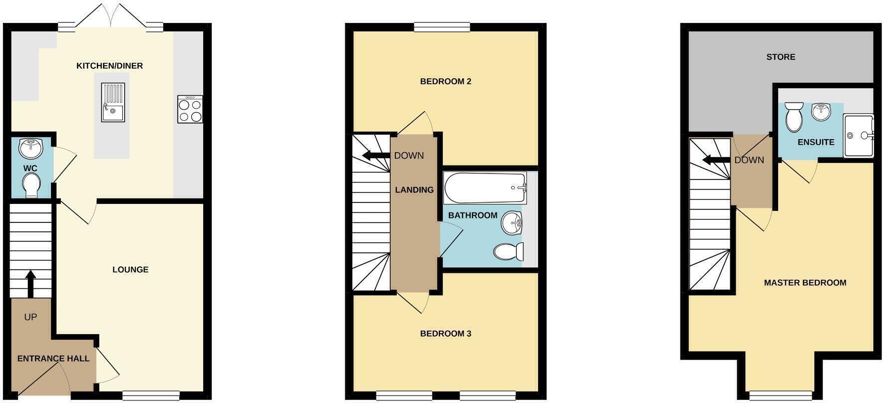 Curlew Way, Sheffield floorplan