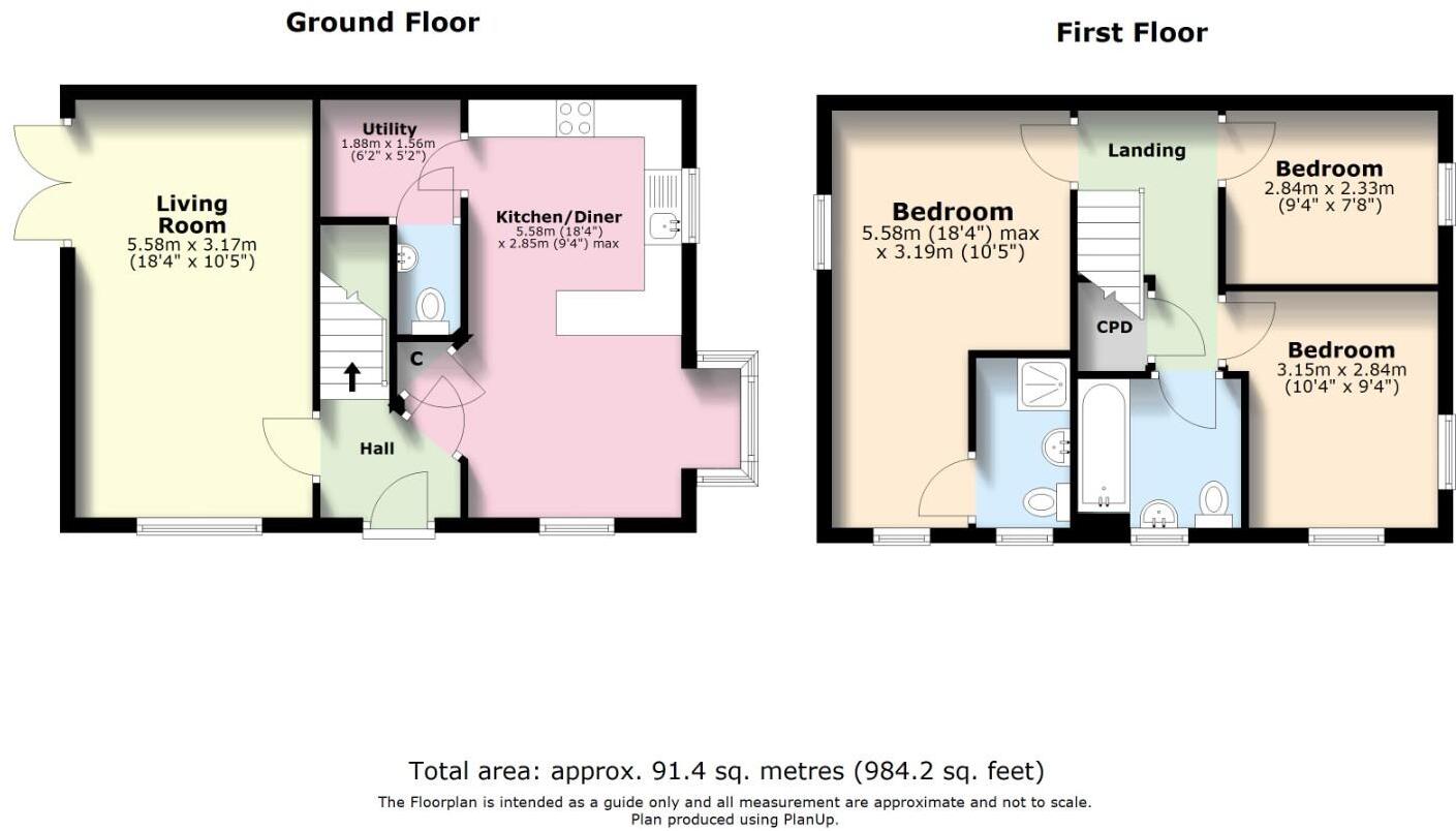 Alderman Walk, Hadleigh floorplan