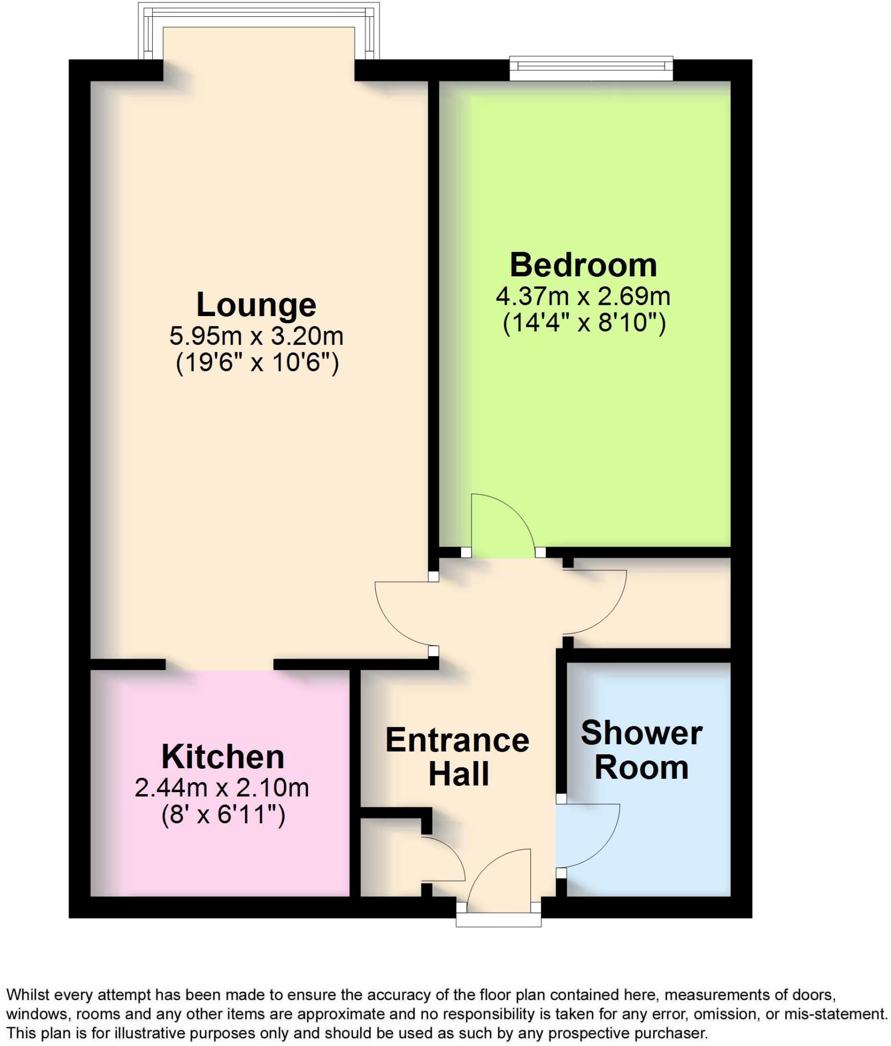 Penrith Court, Broadwater Street East, Worthing, West Sussex, BN14 floorplan