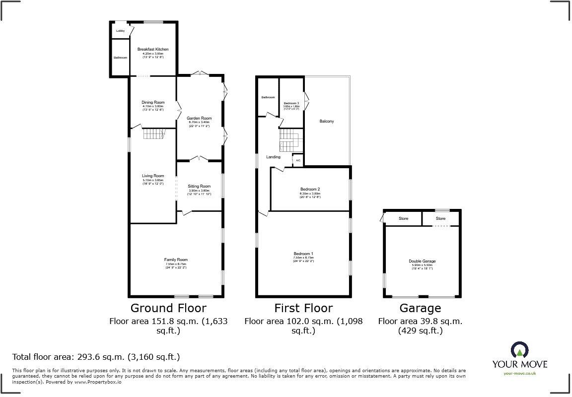 Treflach, Oswestry, Shropshire, SY10 floorplan