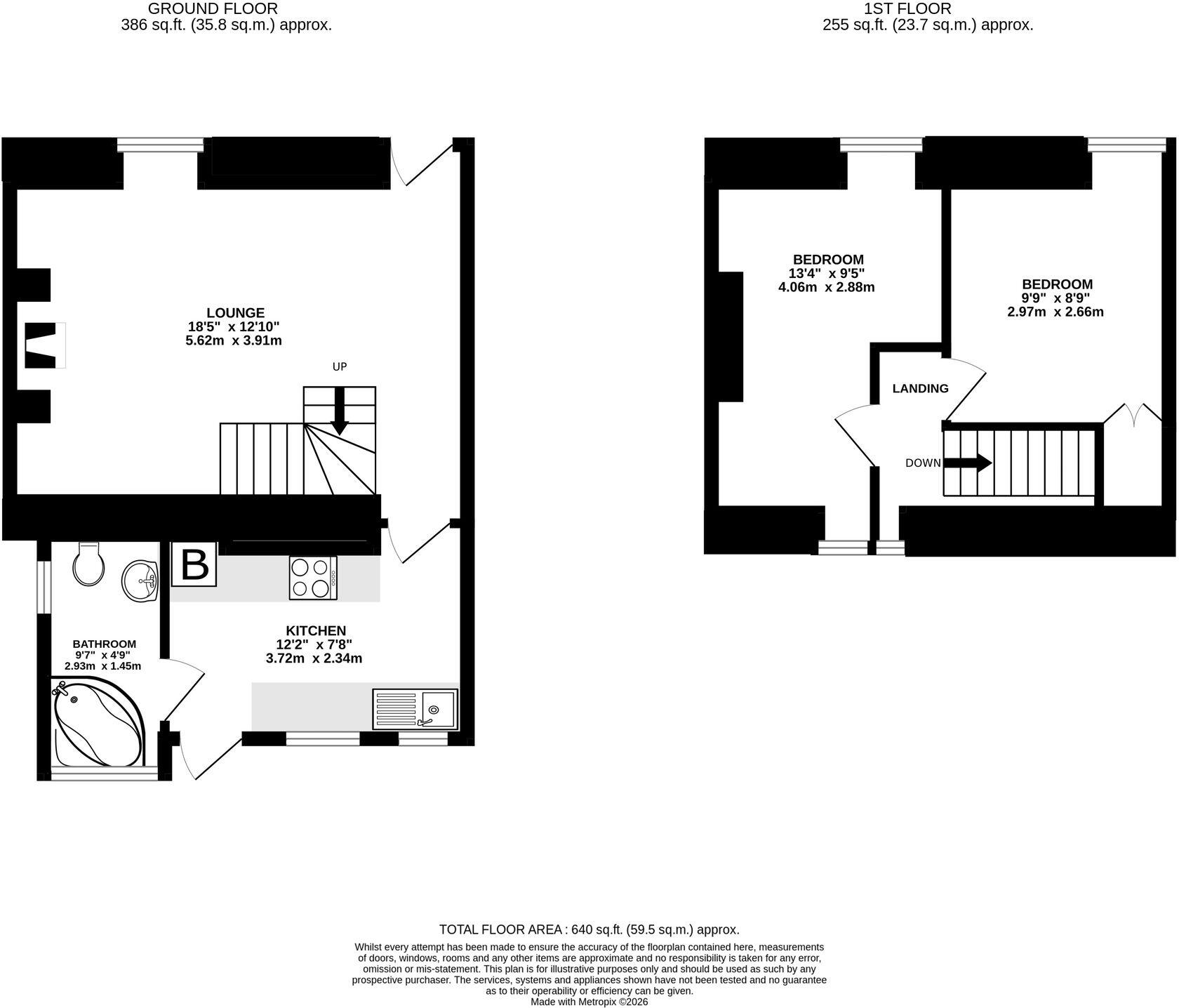 Mutton Row, Penryn, TR10 floorplan