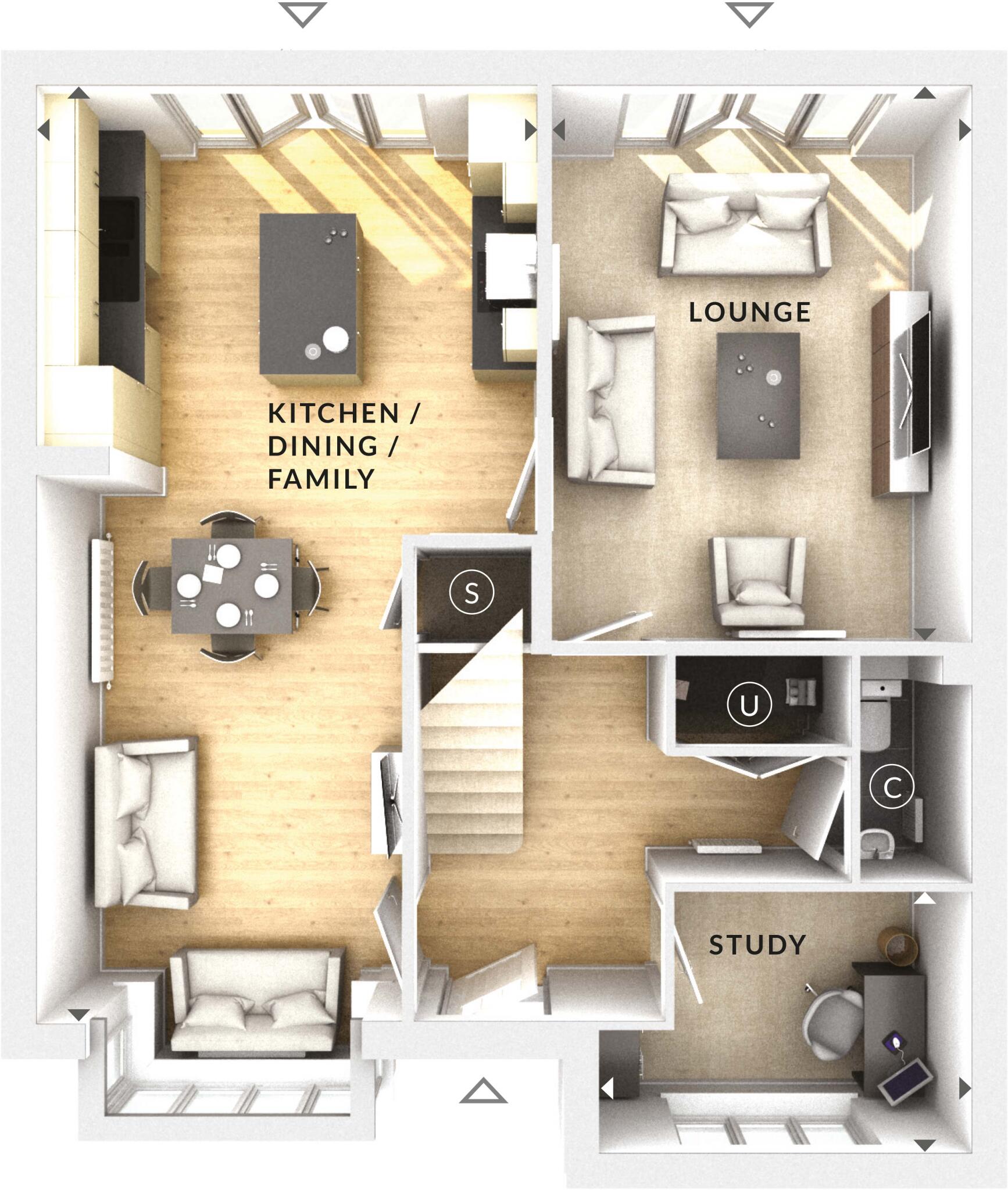 Bedford Road,
Lower Stondon,
SG16 6EA floorplan