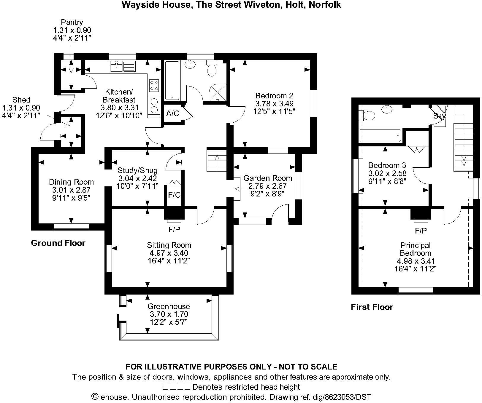 The Street, Wiveton, Holt floorplan