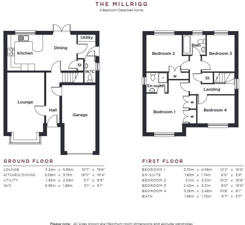 Church Meadows, Barrowford floorplan