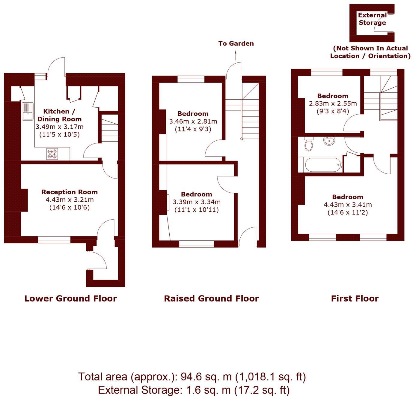 Fairfield Road, Bow, London, E3 floorplan