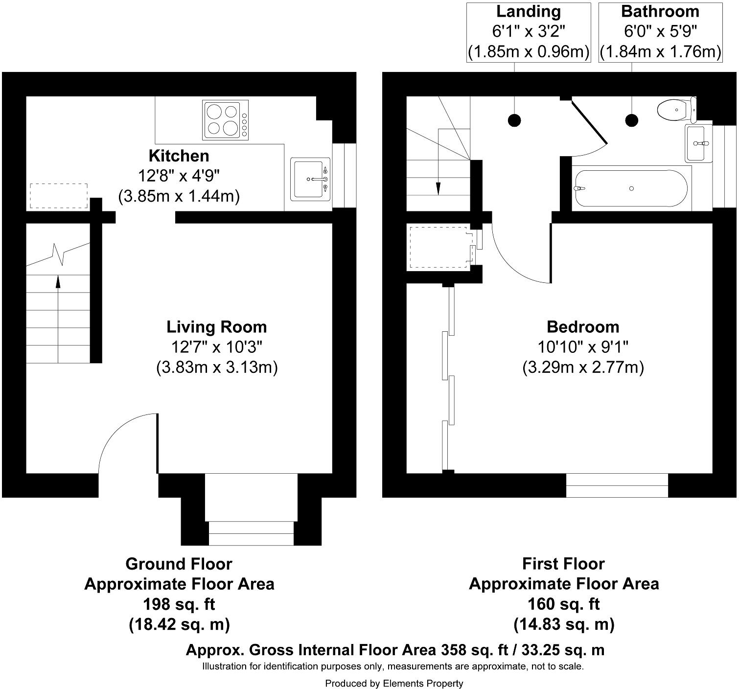 Oakfields, Worth, Crawley, West Sussex. RH10 7FL floorplan