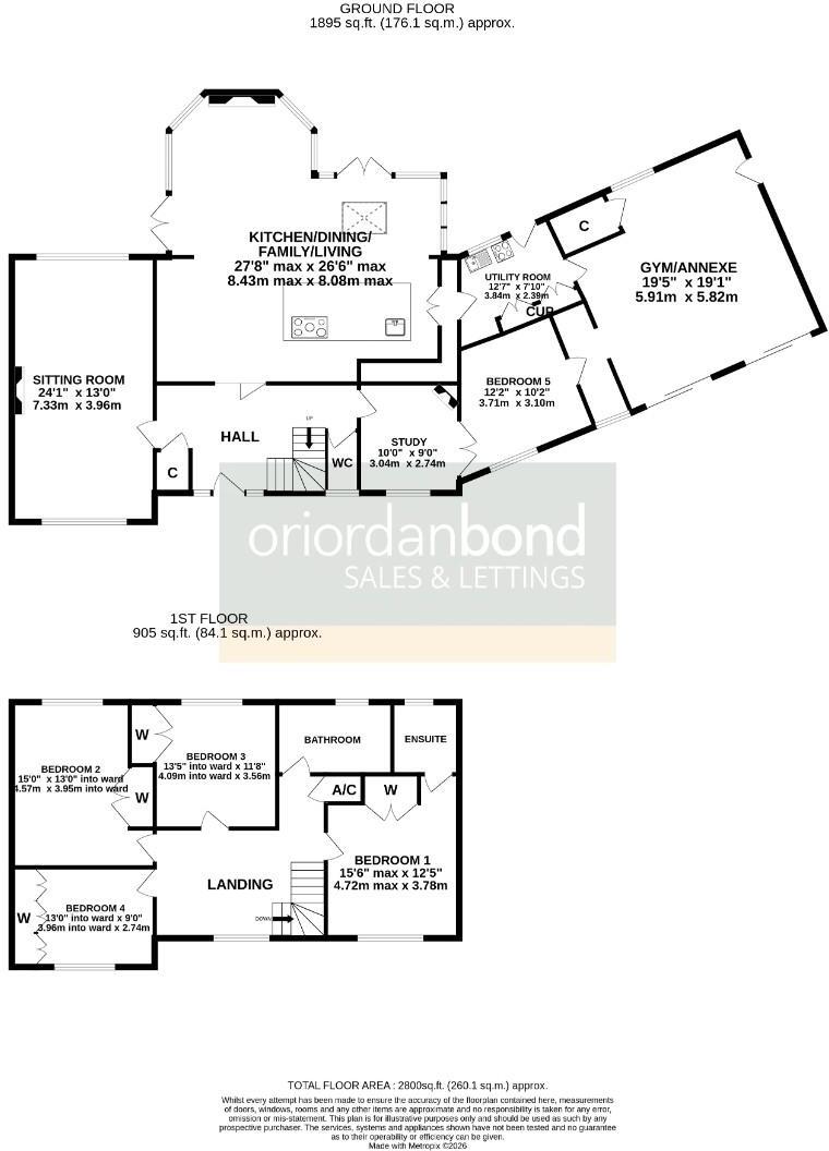 Teal Close, West Hunsbury, Northampton NN4 floorplan