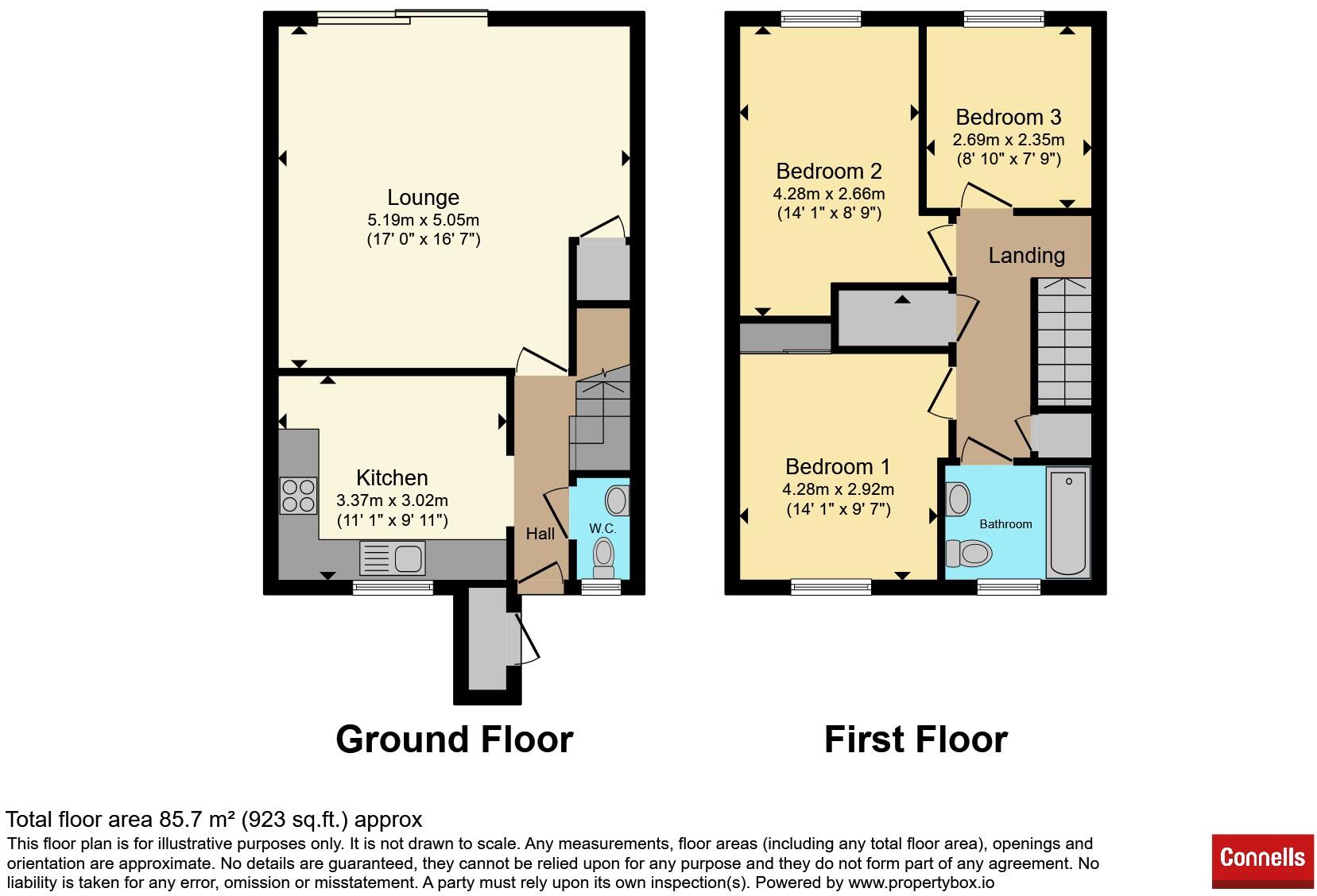 Bernstein Road, Basingstoke floorplan
